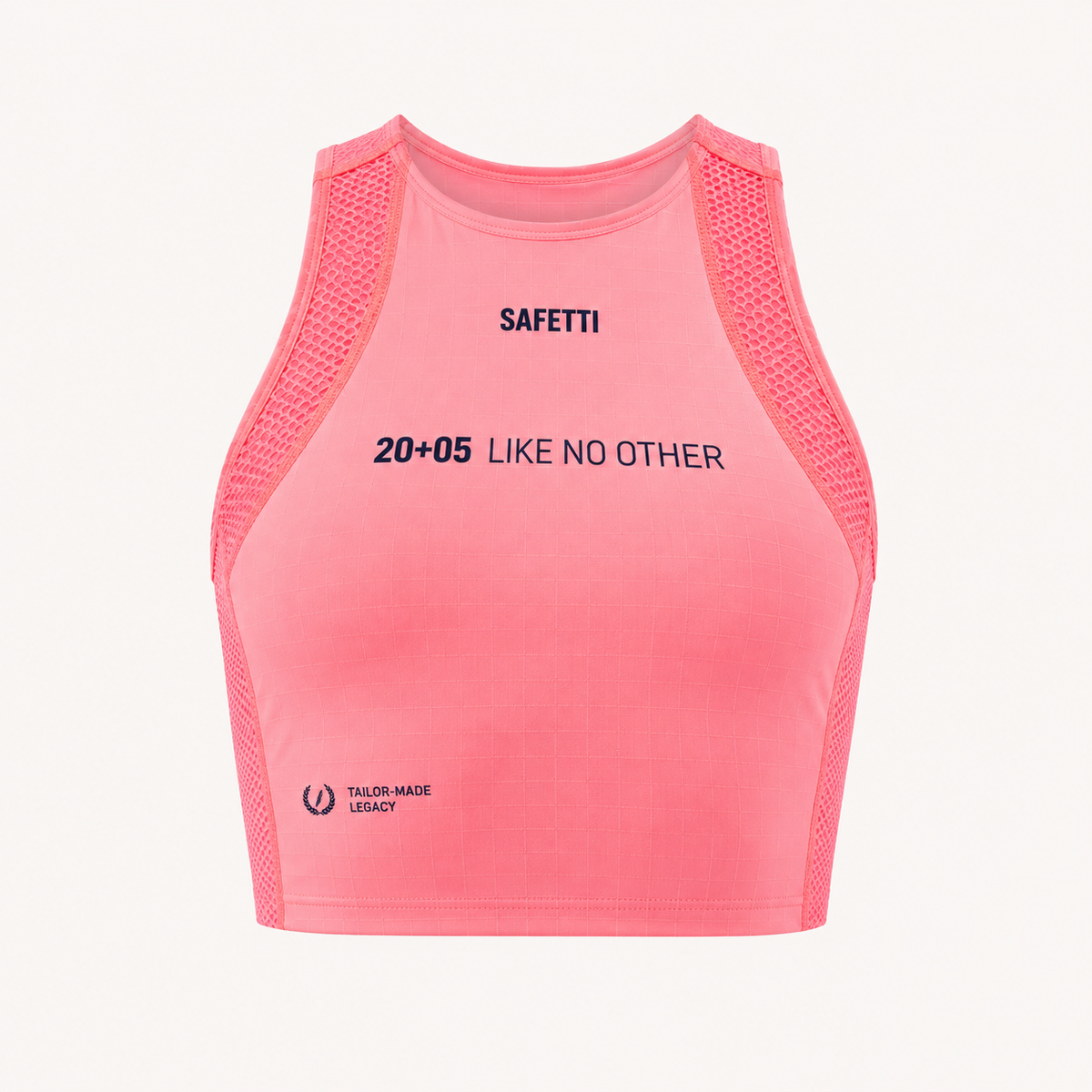 Women’s Cherry Running/Padel Pocket Crop Top