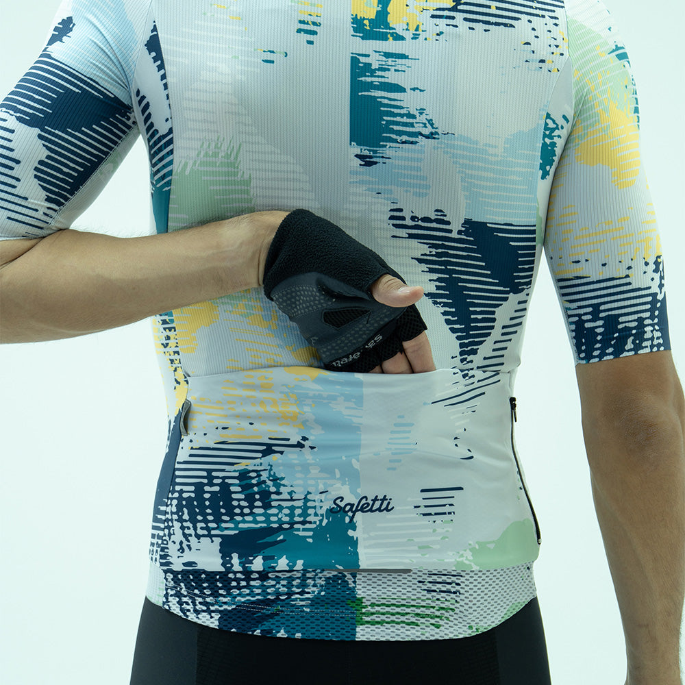 CAMISA CICLISMO MANGA CORTA FRACT GRIS PARA HOMBRE