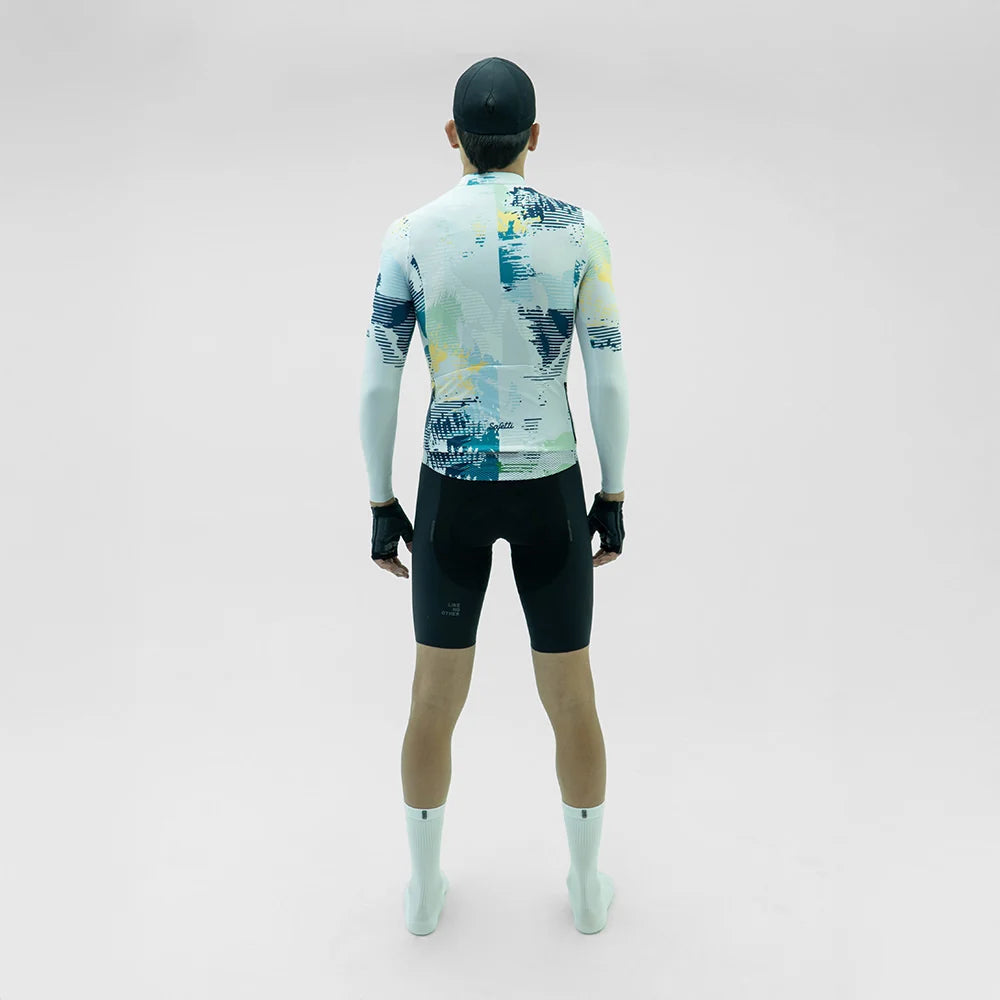 CAMISA CICLISMO MANGA LARGA FRACT GRIS PARA HOMBRE