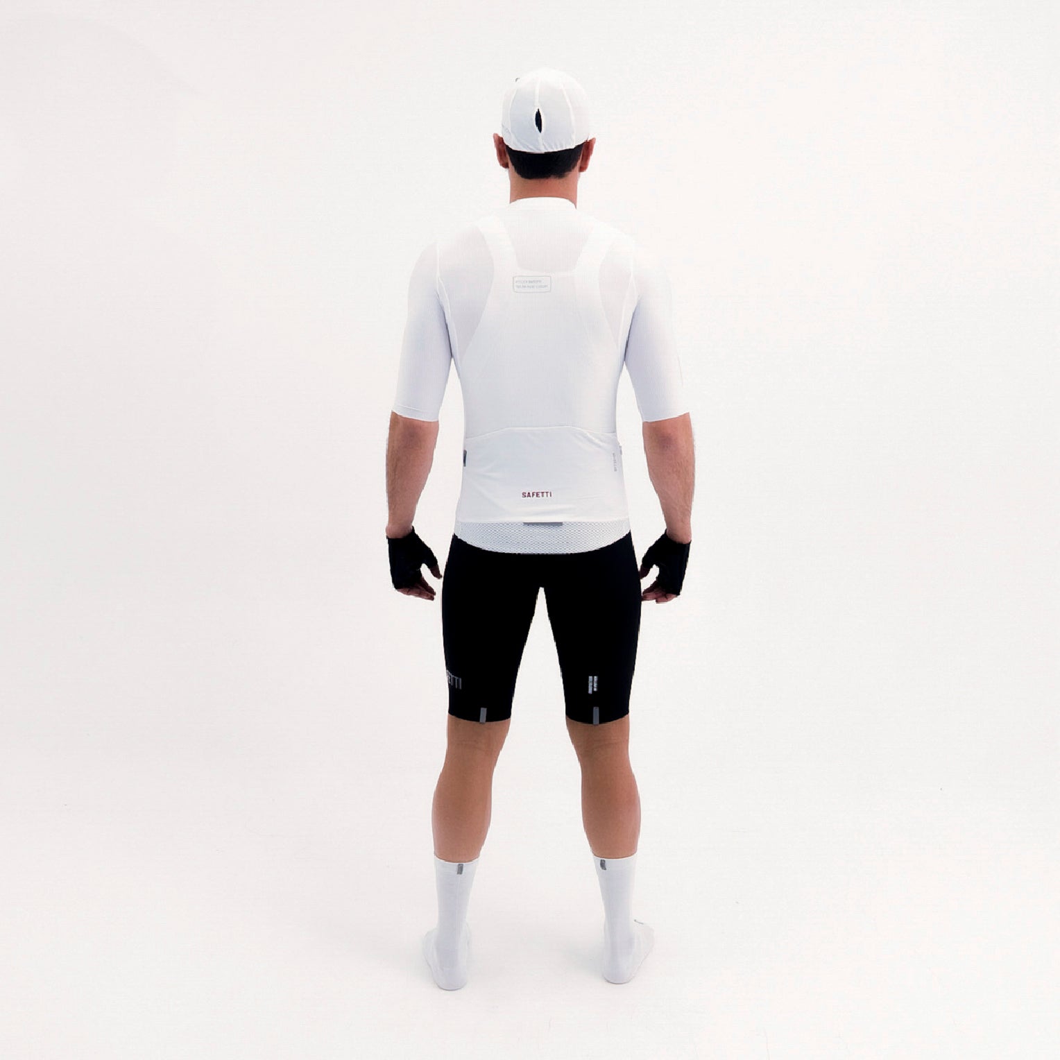 CAMISA CICLISMO MANGA CORTA LATITUDE BLANCA PARA HOMBRE