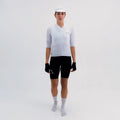 CAMISA CICLISMO MANGA CORTA LATITUDE BLANCA PARA MUJER
