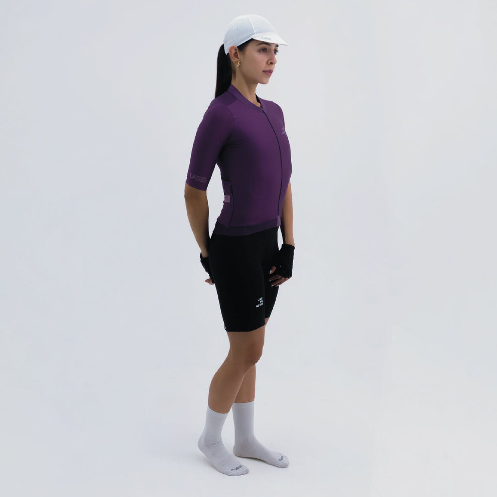 Women’s Blueberry Short-Sleeve Cycling Jersey