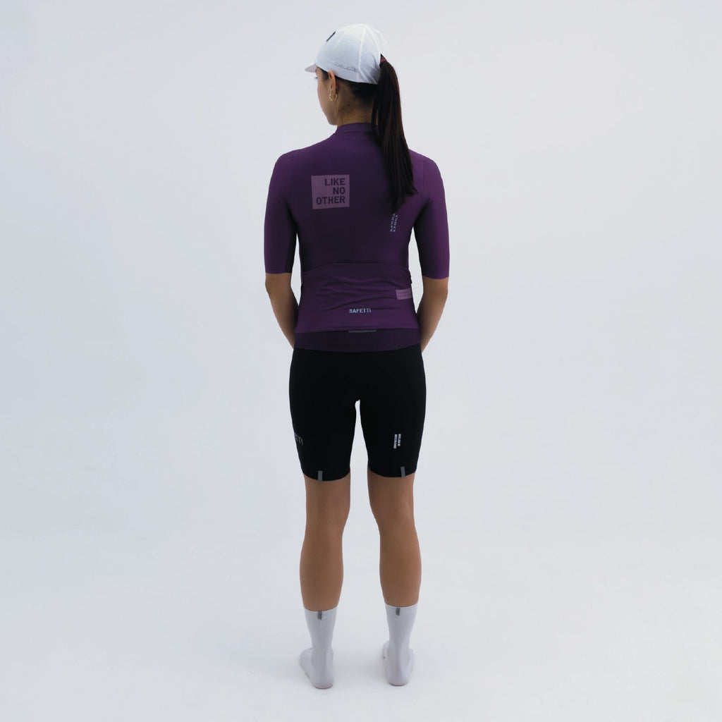 Women’s Blueberry Short-Sleeve Cycling Jersey