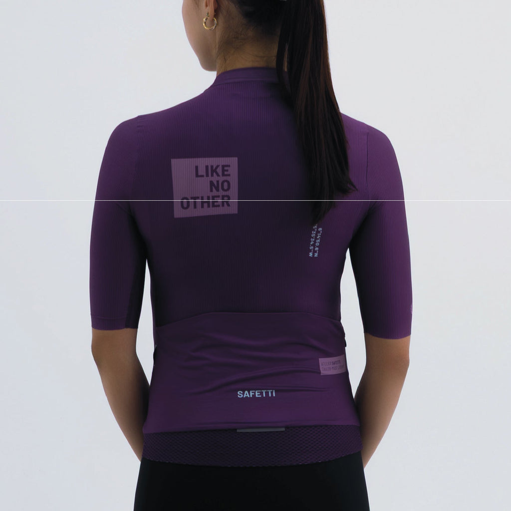 Women’s Blueberry Short-Sleeve Cycling Jersey