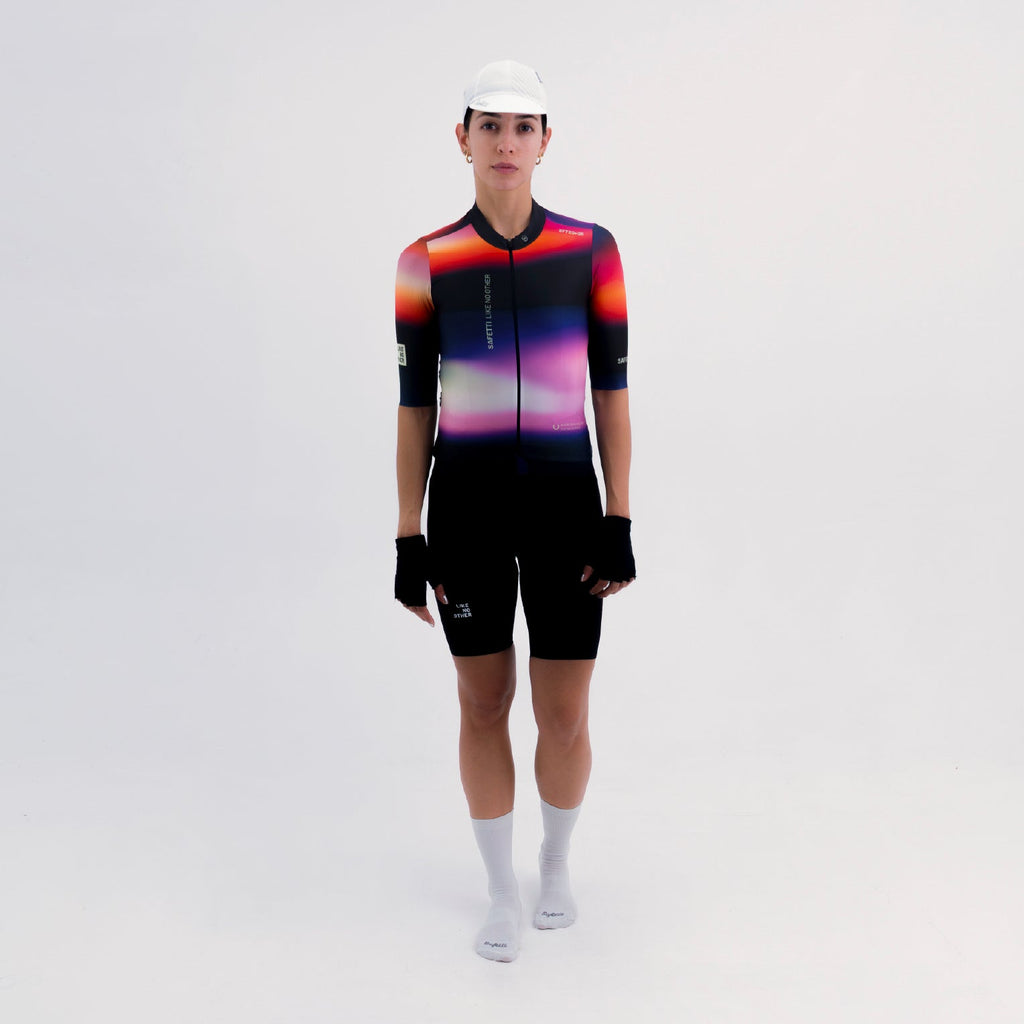 CAMISA CICLISMO MANGA CORTA ESPECTRO PARA MUJER
