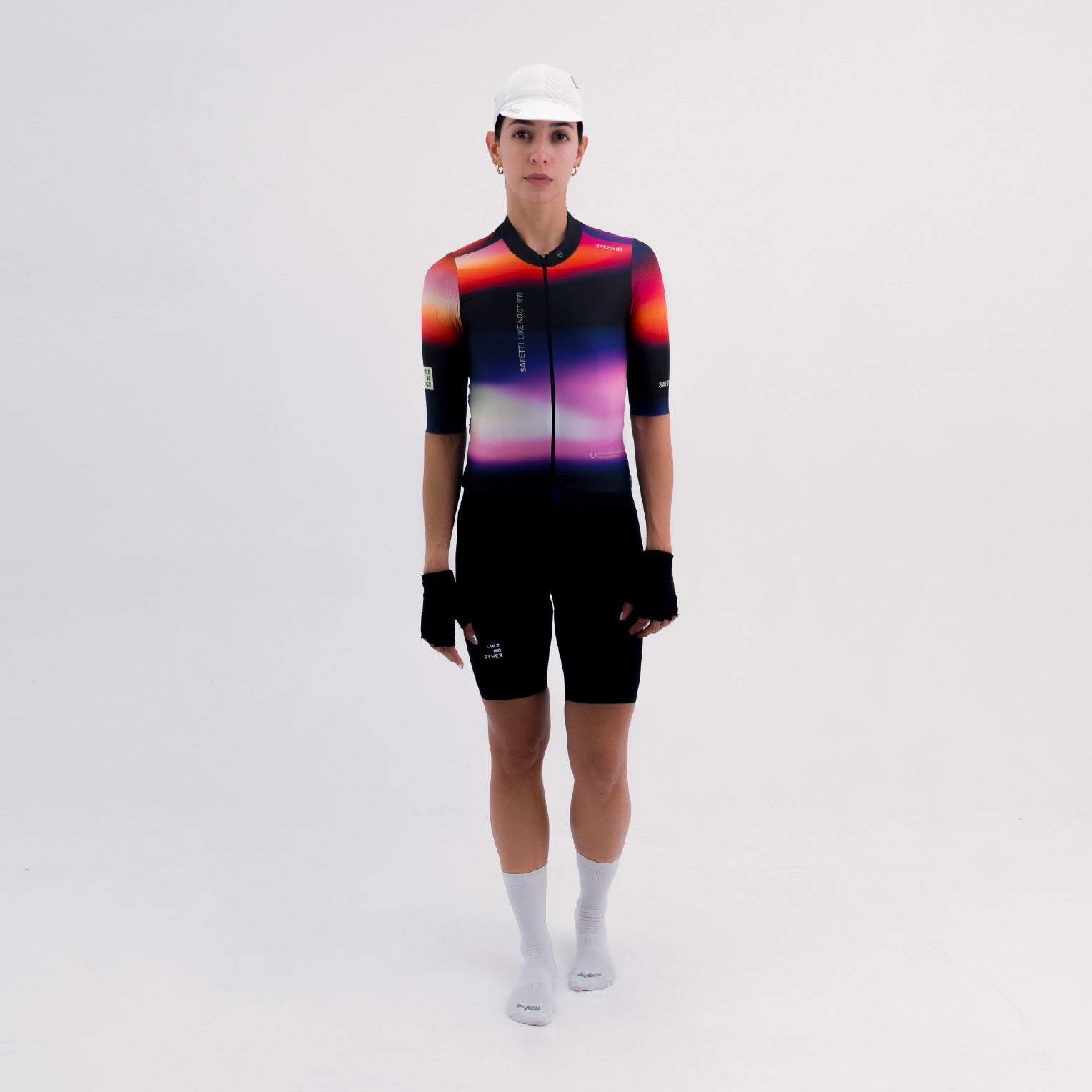 CAMISA CICLISMO MANGA CORTA ESPECTRO PARA MUJER