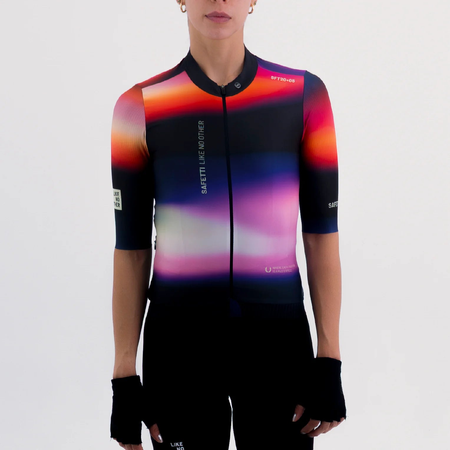 CAMISA CICLISMO MANGA CORTA ESPECTRO PARA MUJER
