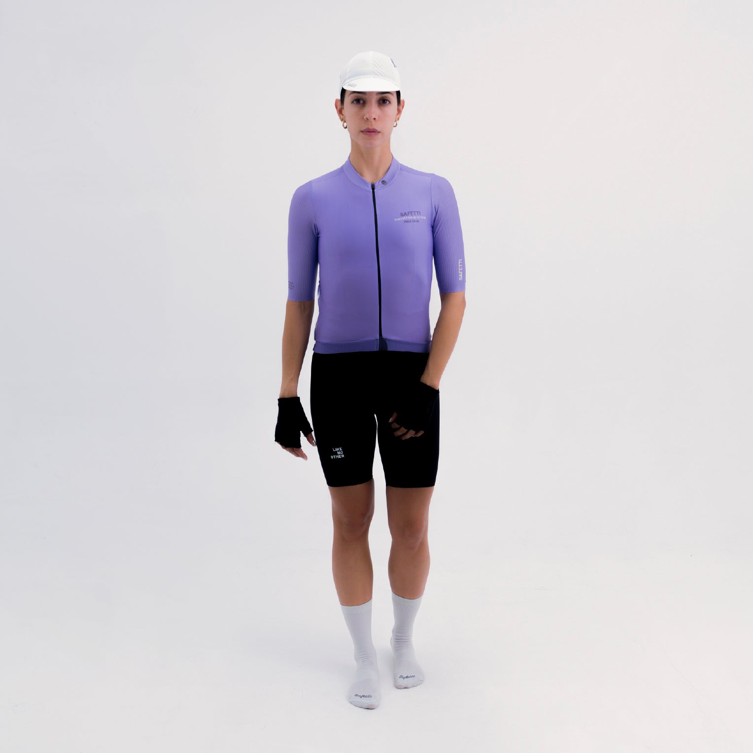 CAMISA CICLISMO MANGA CORTA UVA PARA MUJER