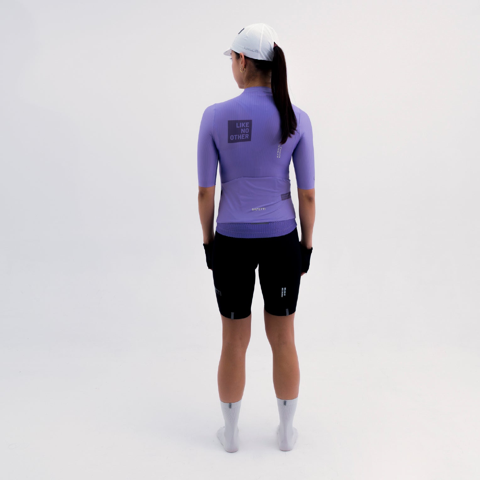 CAMISA CICLISMO MANGA CORTA UVA PARA MUJER