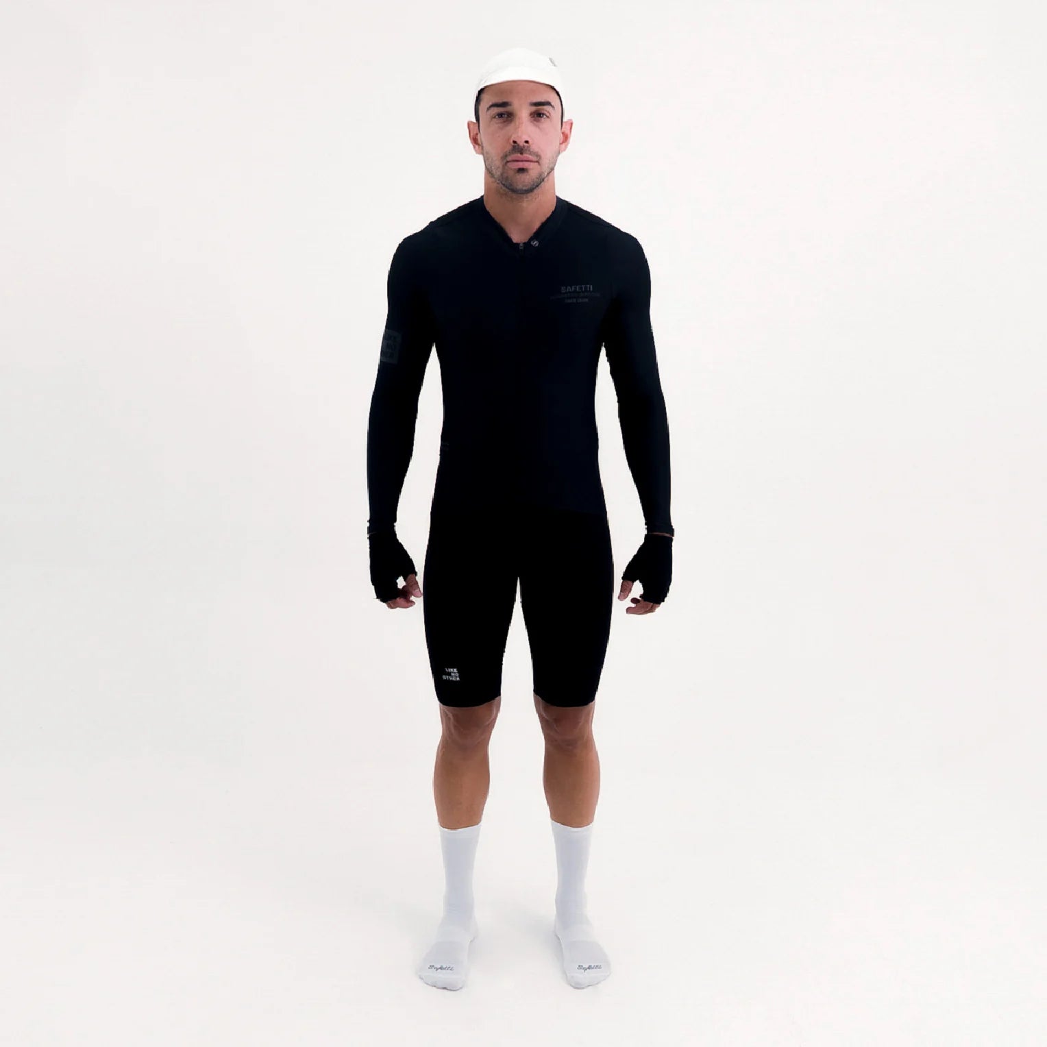 CAMISA CICLISMO MANGA LARGA LATITUDE NEGRO PARA HOMBRE