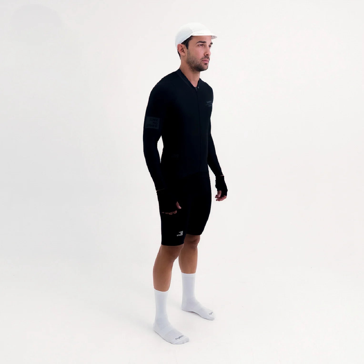 CAMISA CICLISMO MANGA LARGA LATITUDE NEGRO PARA HOMBRE