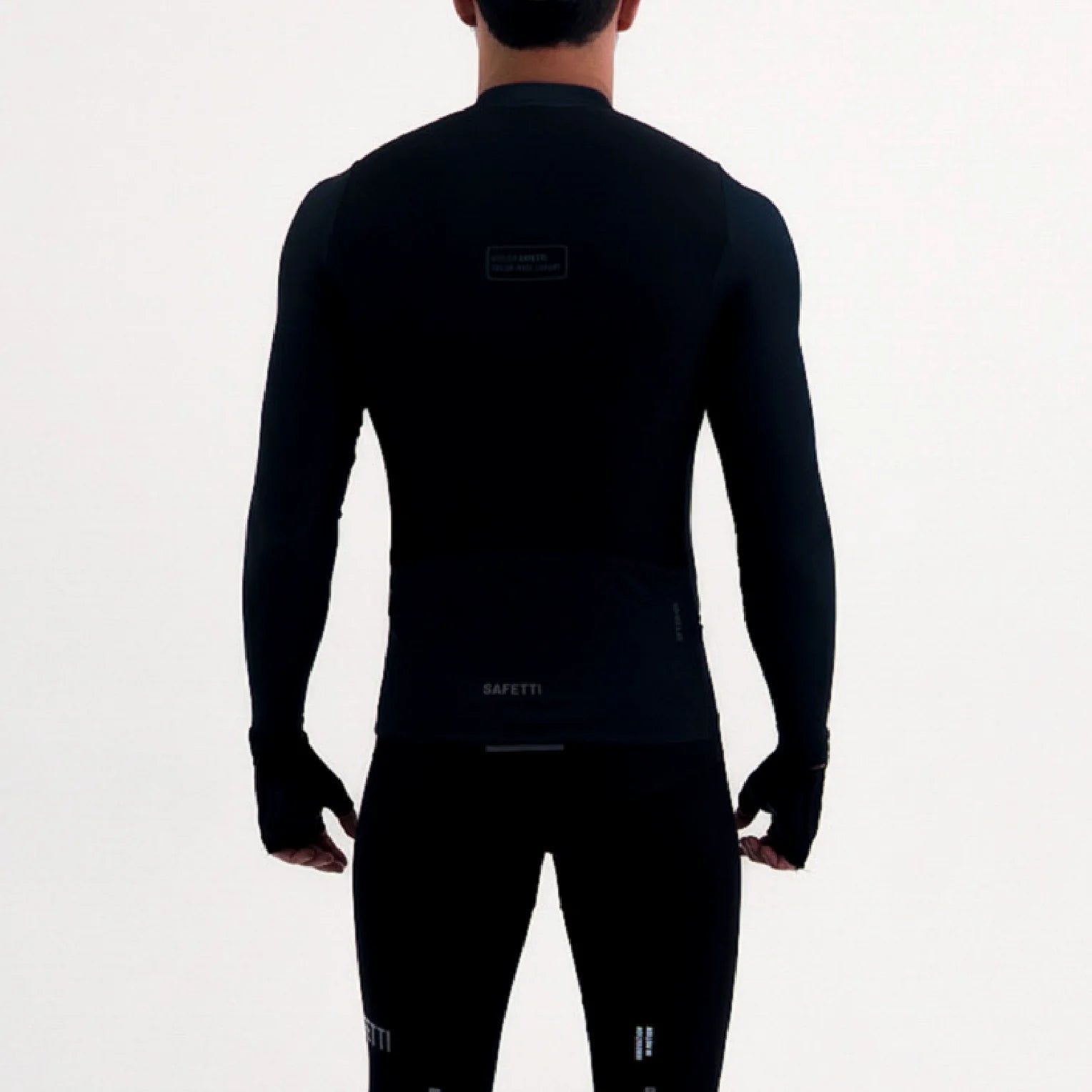 CAMISA CICLISMO MANGA LARGA LATITUDE NEGRO PARA HOMBRE