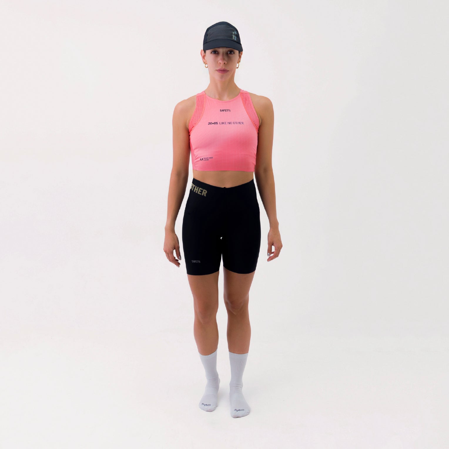 CROPTOP RUNNING/PÁDEL POCKET CHERRY PARA MUJER