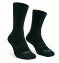 Unisex Pine Green 8" Elastic-Cuff Running Socks