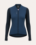 Women’s Climate Blue Long-Sleeve Cycling Jersey