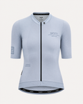 Women’s Latitude Grey Short-Sleeve Cycling Jersey