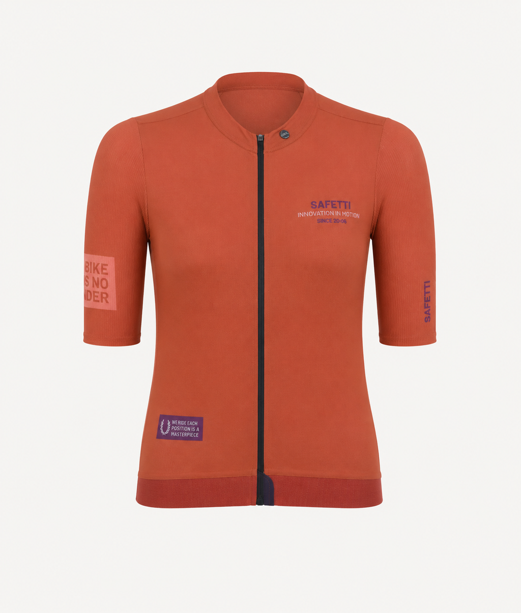 Women’s Brick Short-Sleeve Cycling Jersey