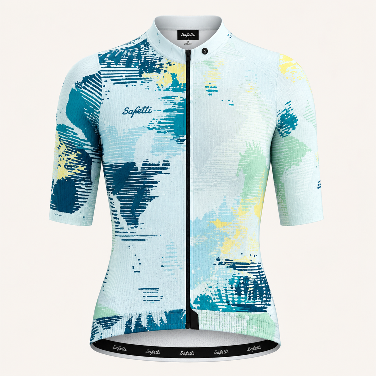 Men’s Fract Grey Long-Sleeve Cycling Jersey