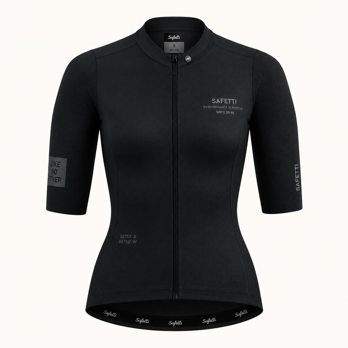 Women’s Leggero Nero Short-Sleeve Cycling Jersey