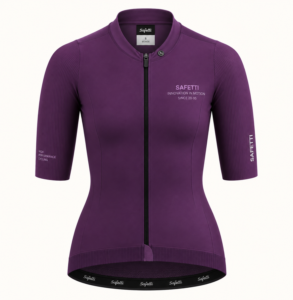 Women’s Blueberry Short-Sleeve Cycling Jersey