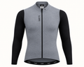 Men’s Climate Grey Long-Sleeve Cycling Jersey