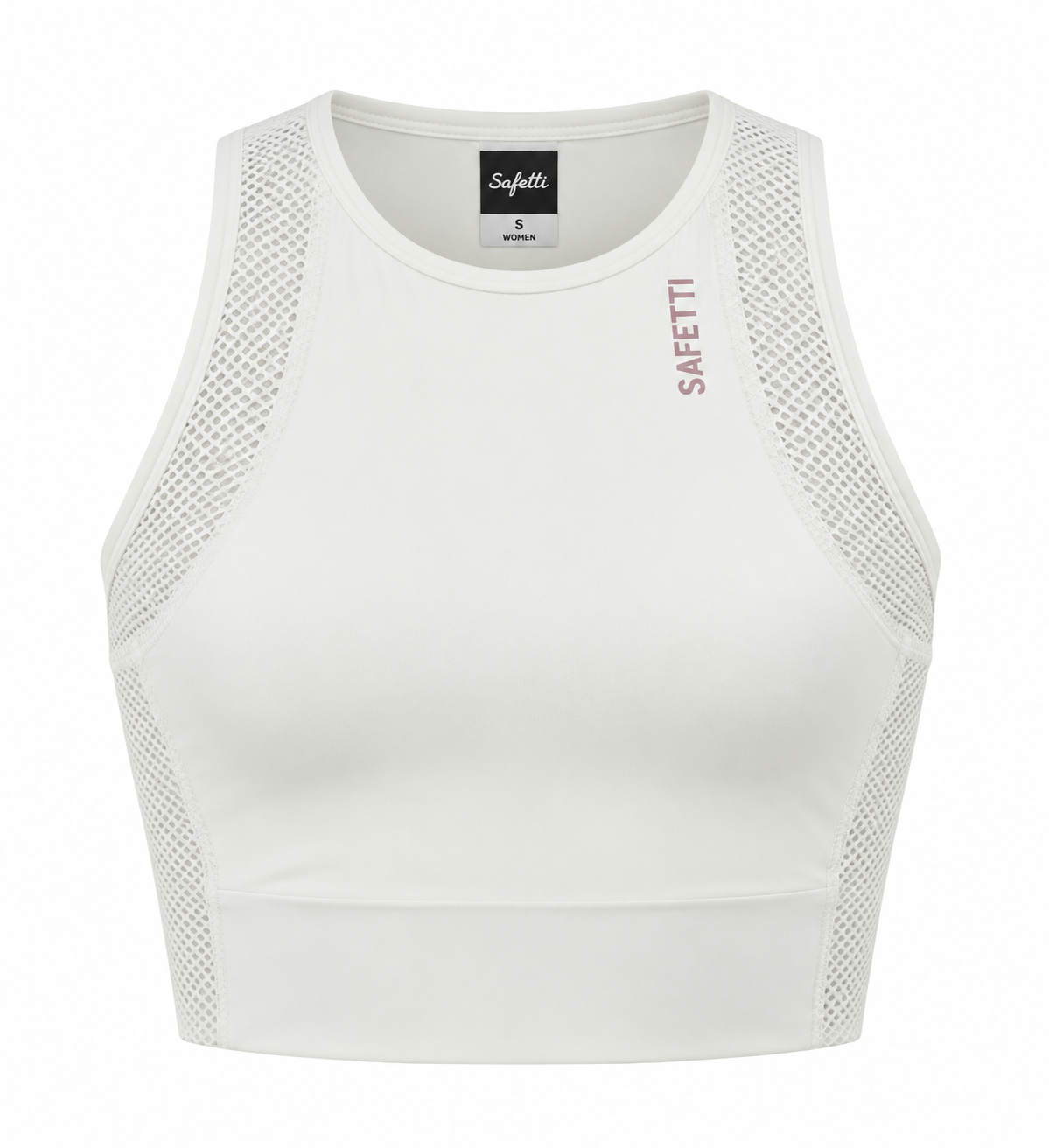 Women’s Ivory Running/Padel Pocket Sports Bra