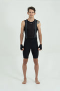 PANTALONETA CICLISMO TOSCANA NERO PARA HOMBRE