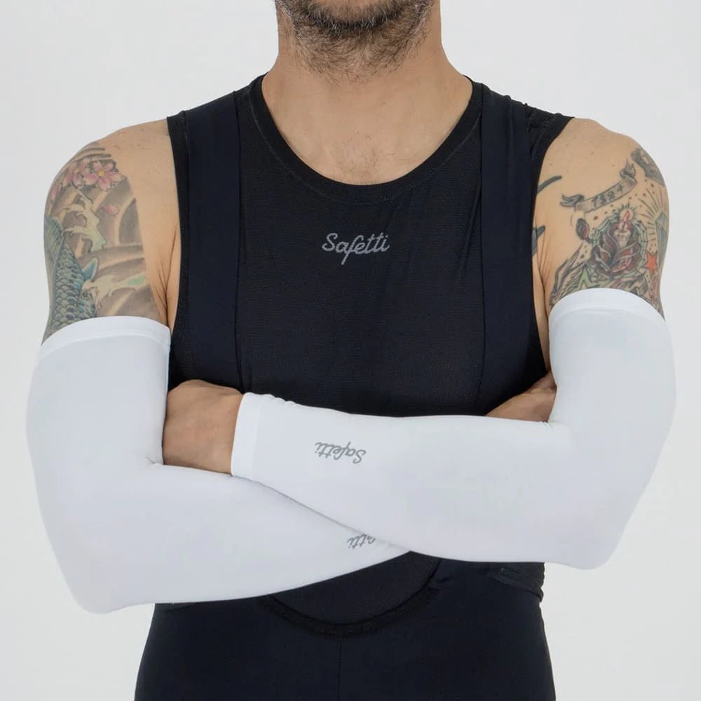 MANGUILLA CICLISMO WHITE ESSENTIALS UNISEX