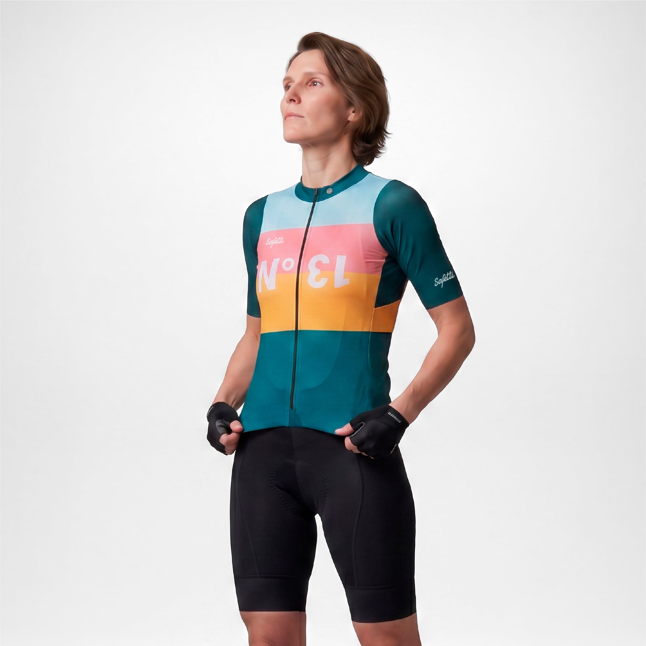 CAMISA CICLISMO MANGA CORTA N13 PARA MUJER