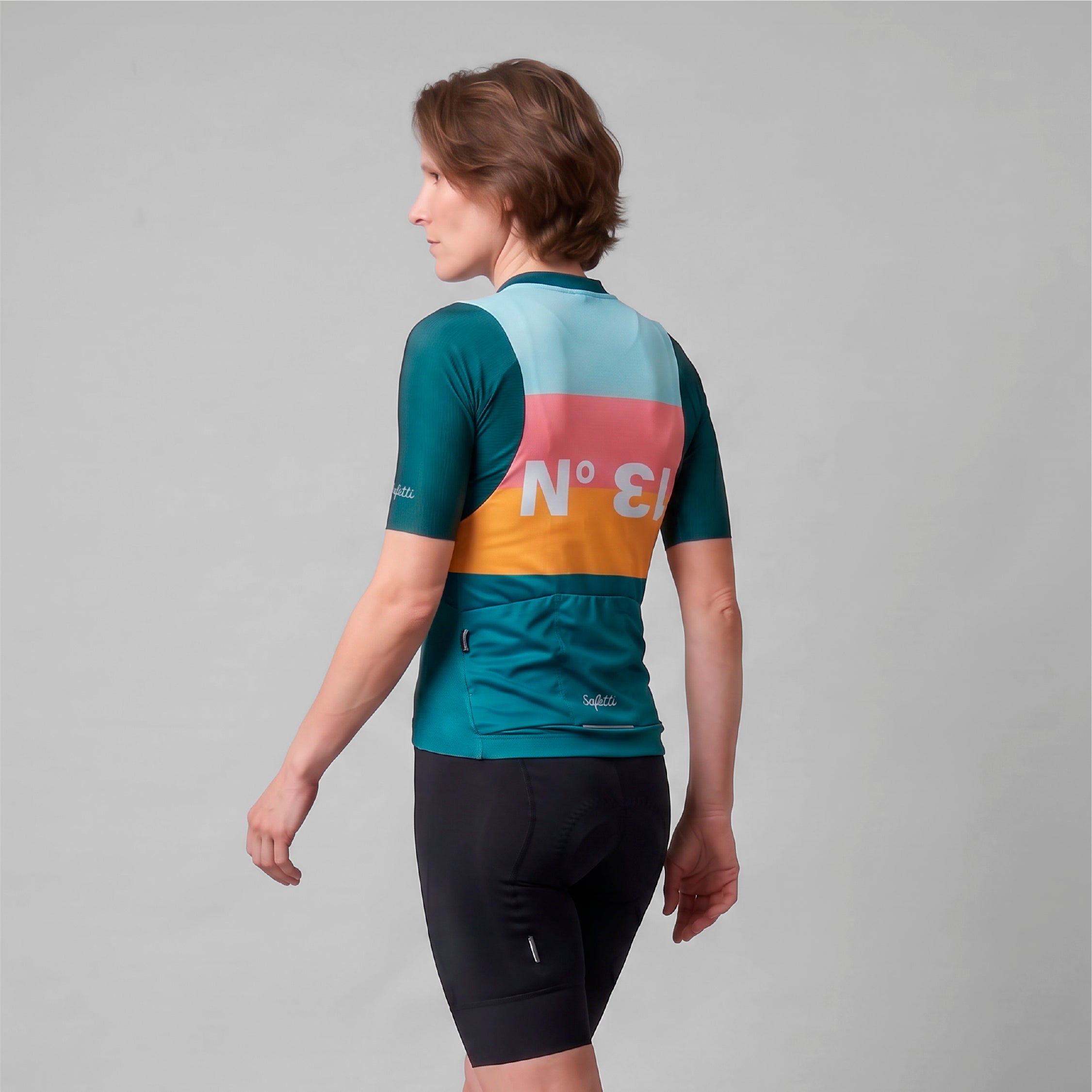 CAMISA CICLISMO MANGA CORTA N13 PARA MUJER