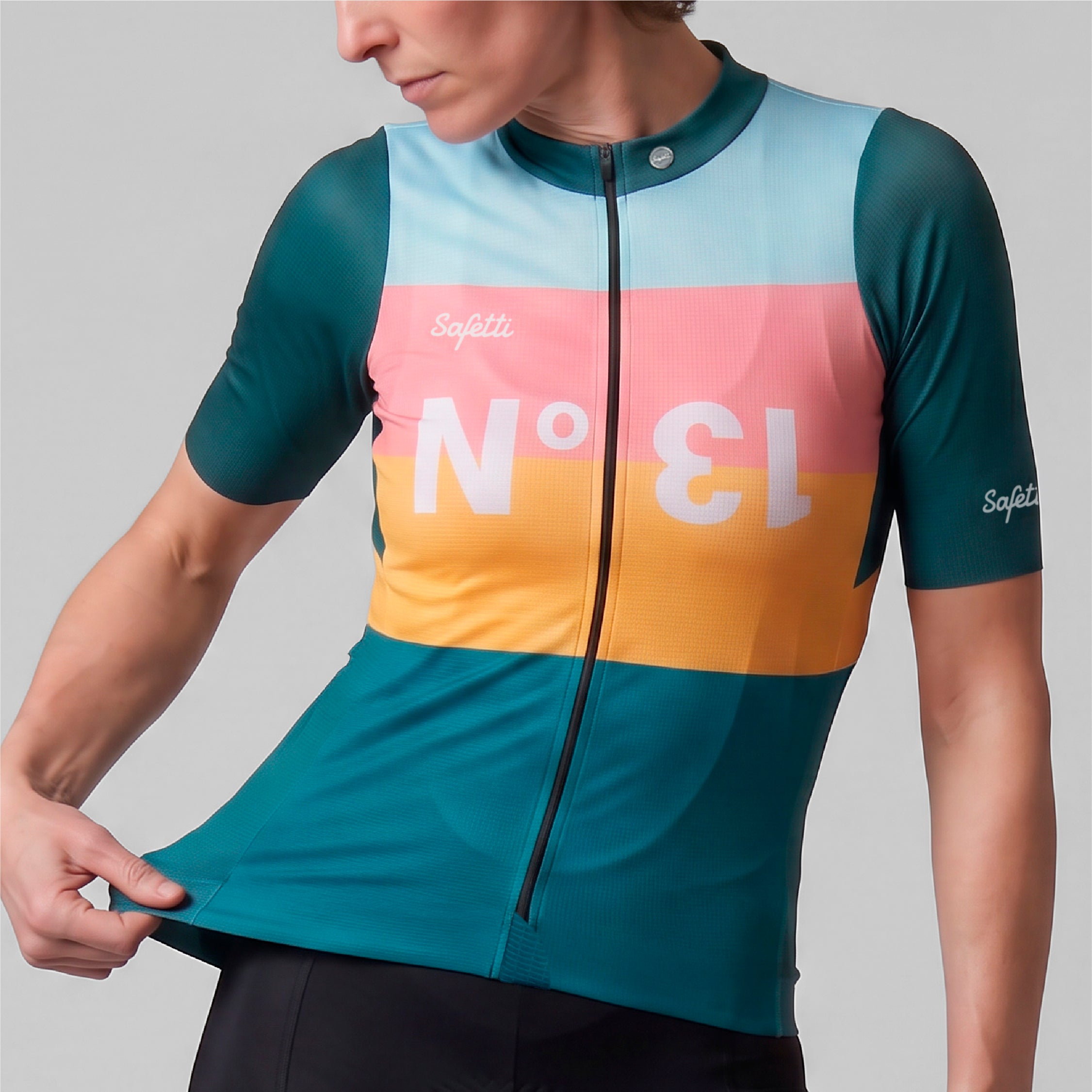 CAMISA CICLISMO MANGA CORTA N13 PARA MUJER