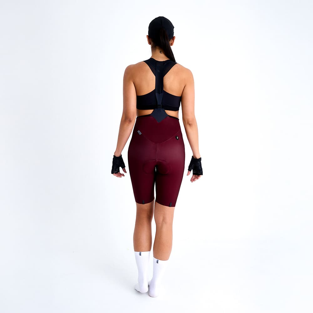 PANTALONETA CICLISMO  TOSCANA VENTI 2.0 VINO PARA MUJER