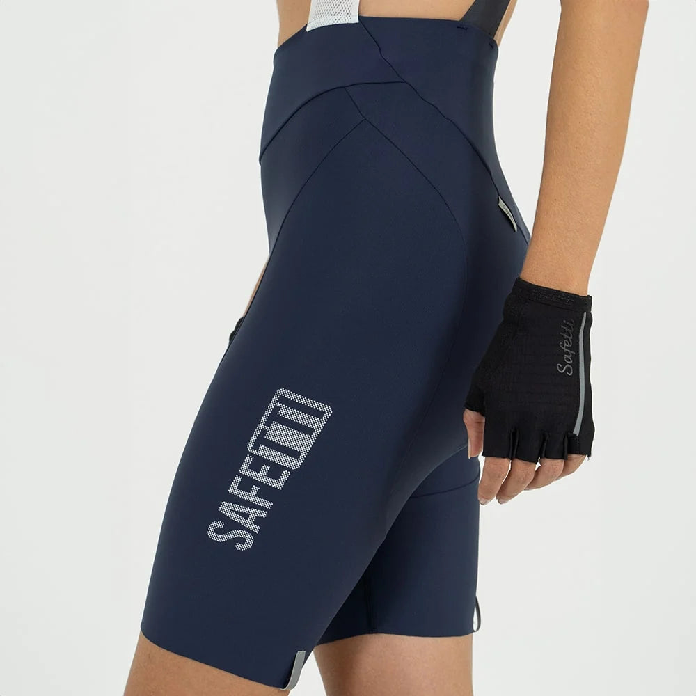 Women’s Girona Navy Cycling Bib Shorts