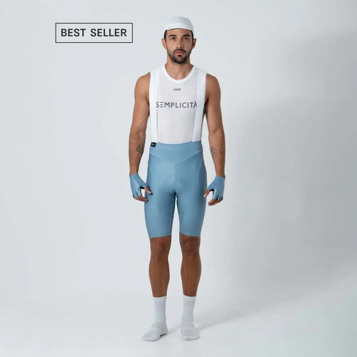 Men’s Girona Blue Cycling Bib Shorts